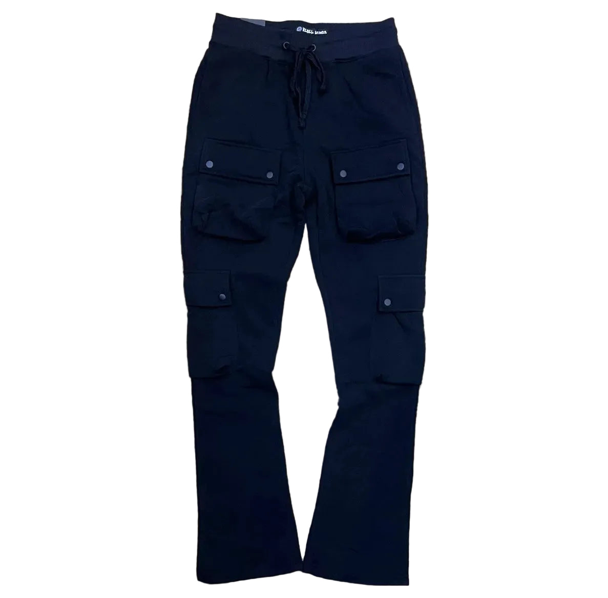 WH-100-476 - Stacked Cargo Fleece Pants