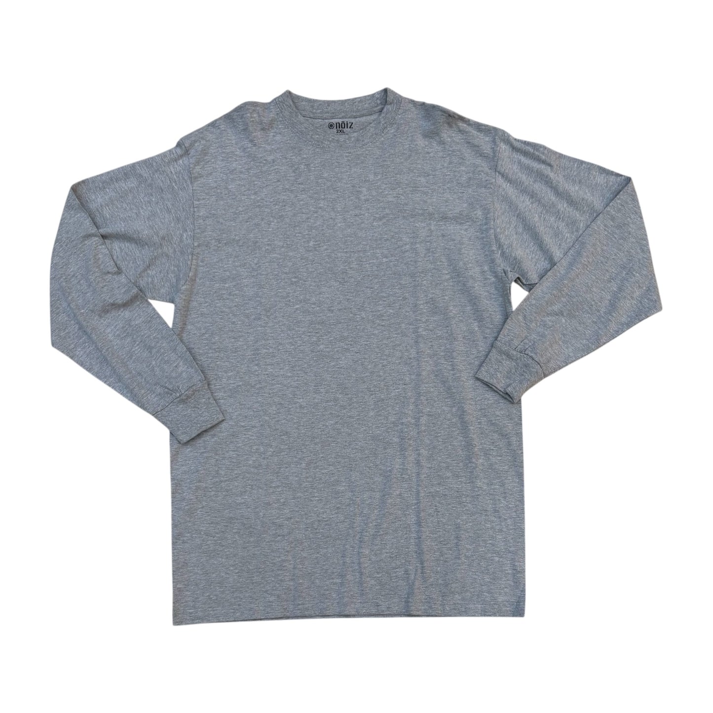 TLS001 - Long Sleeve Plain Solid Regular-Fit T-Shirt.