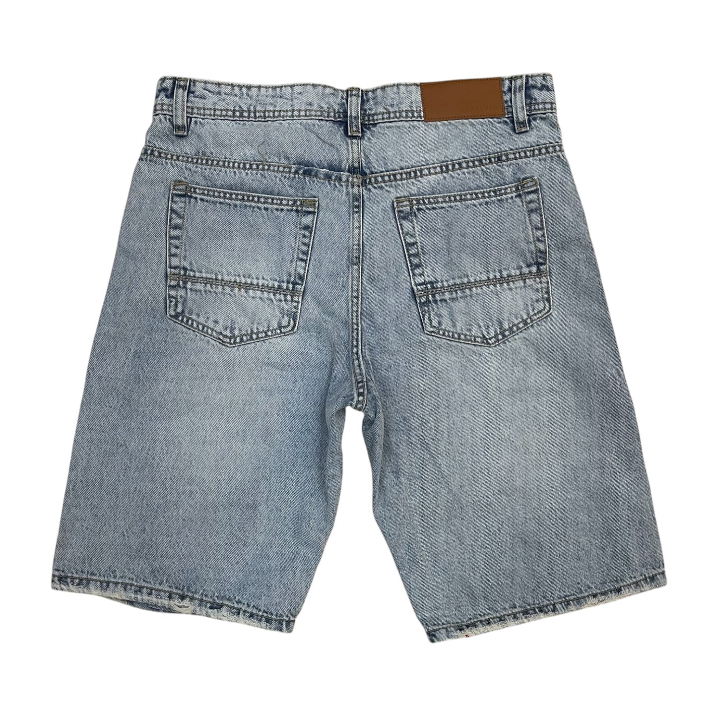 WH-S612 - 90's Ripped Relax-Fit Non-Stretch Jorts