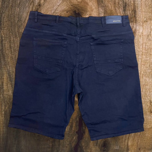 S402X - Big & Tall Twill Ripped Shorts