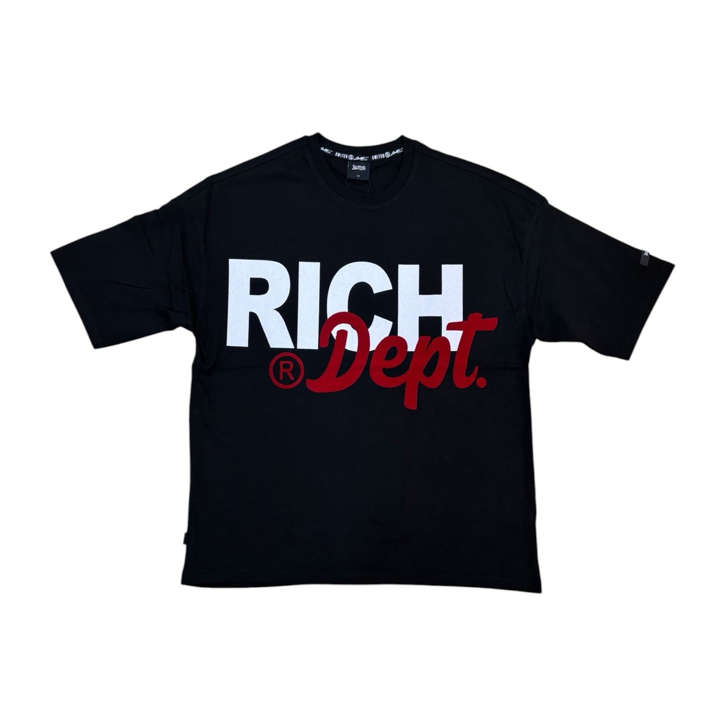 WH-SW6129 - Rich Dept Boxy Graphic T-Shirt