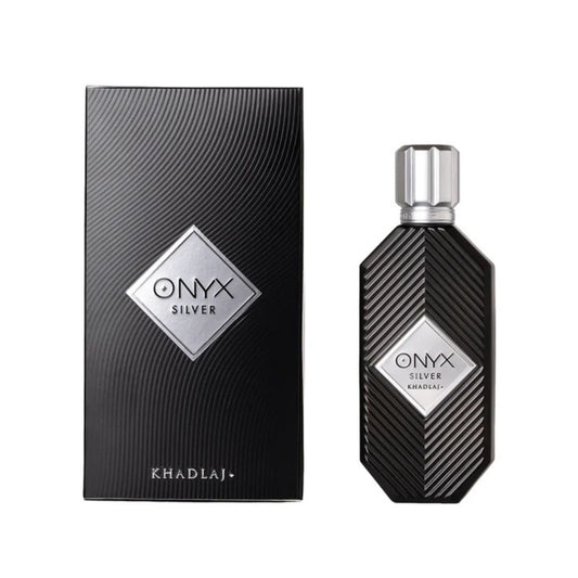 Khadlaj ONYX Silver Eau De Parfum Spray, 100ML EDP (Unisex)