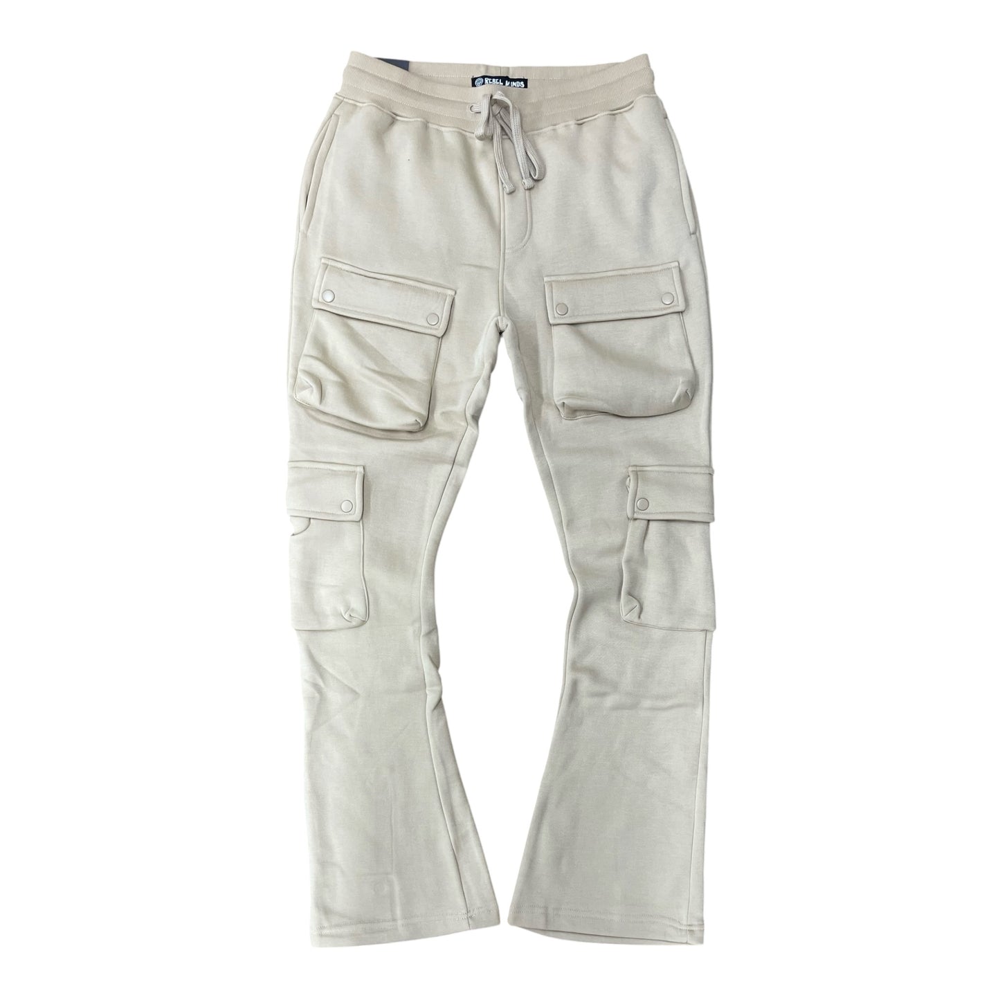 WH-100-476 - Stacked Cargo Fleece Pants