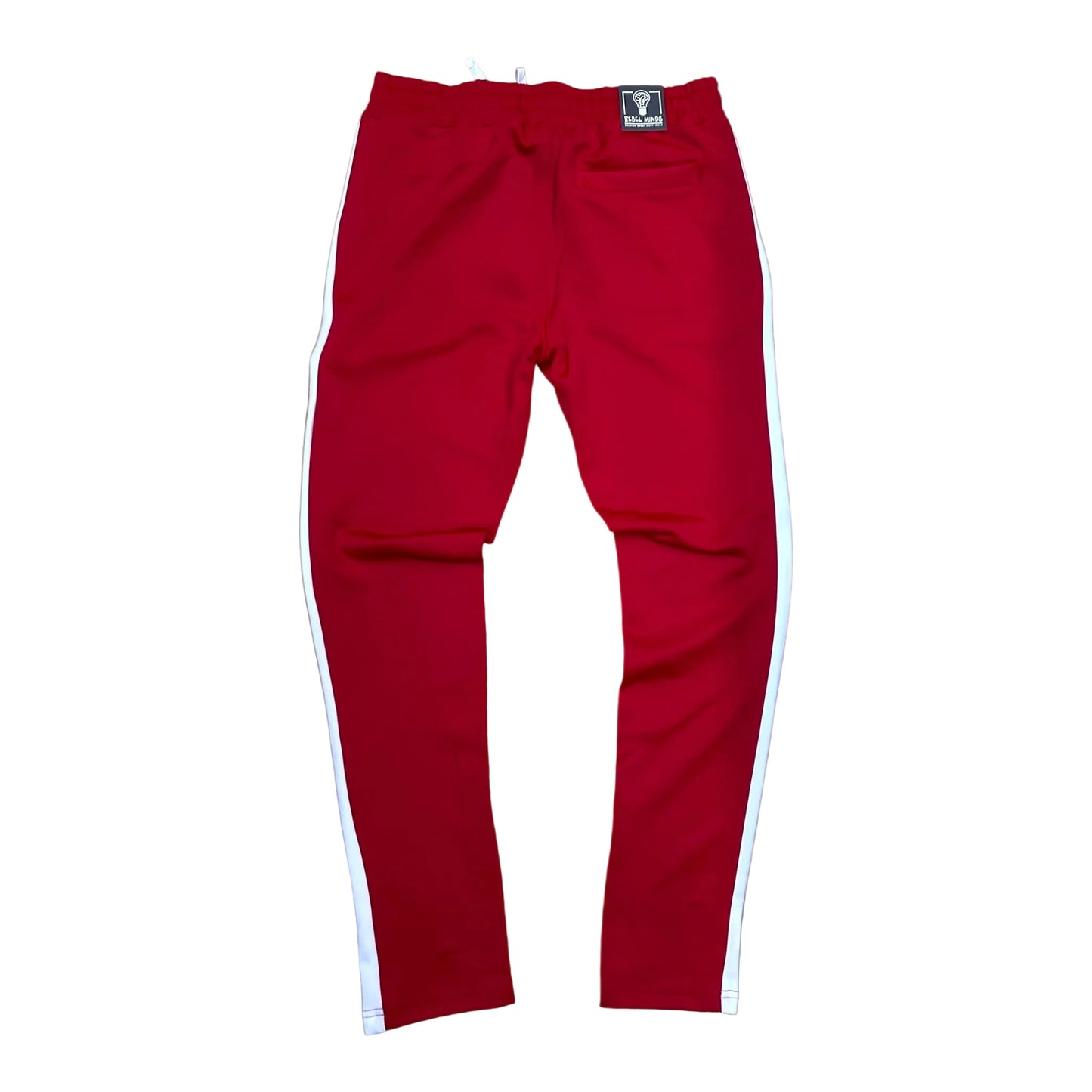 100-401 - Track with Wide Side Stripes and Drawstring Slim-Fit Pant
