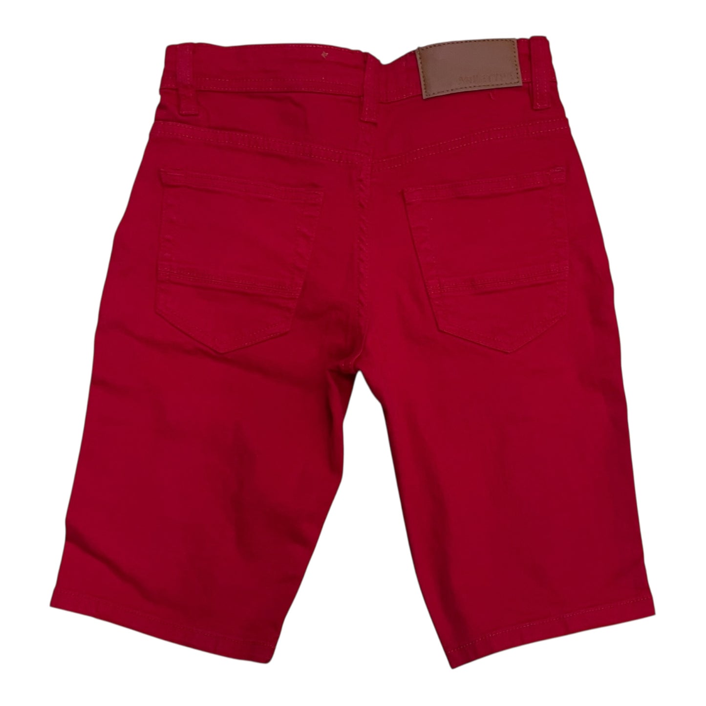 SC02K - Boys/Kids Core Twill Ripped Slim-Fit Stretch Shorts