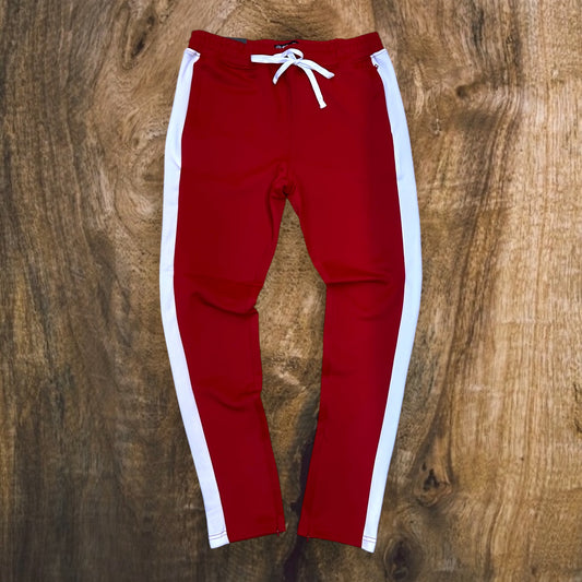 100-401 - Men's Track Pants (Red/White)