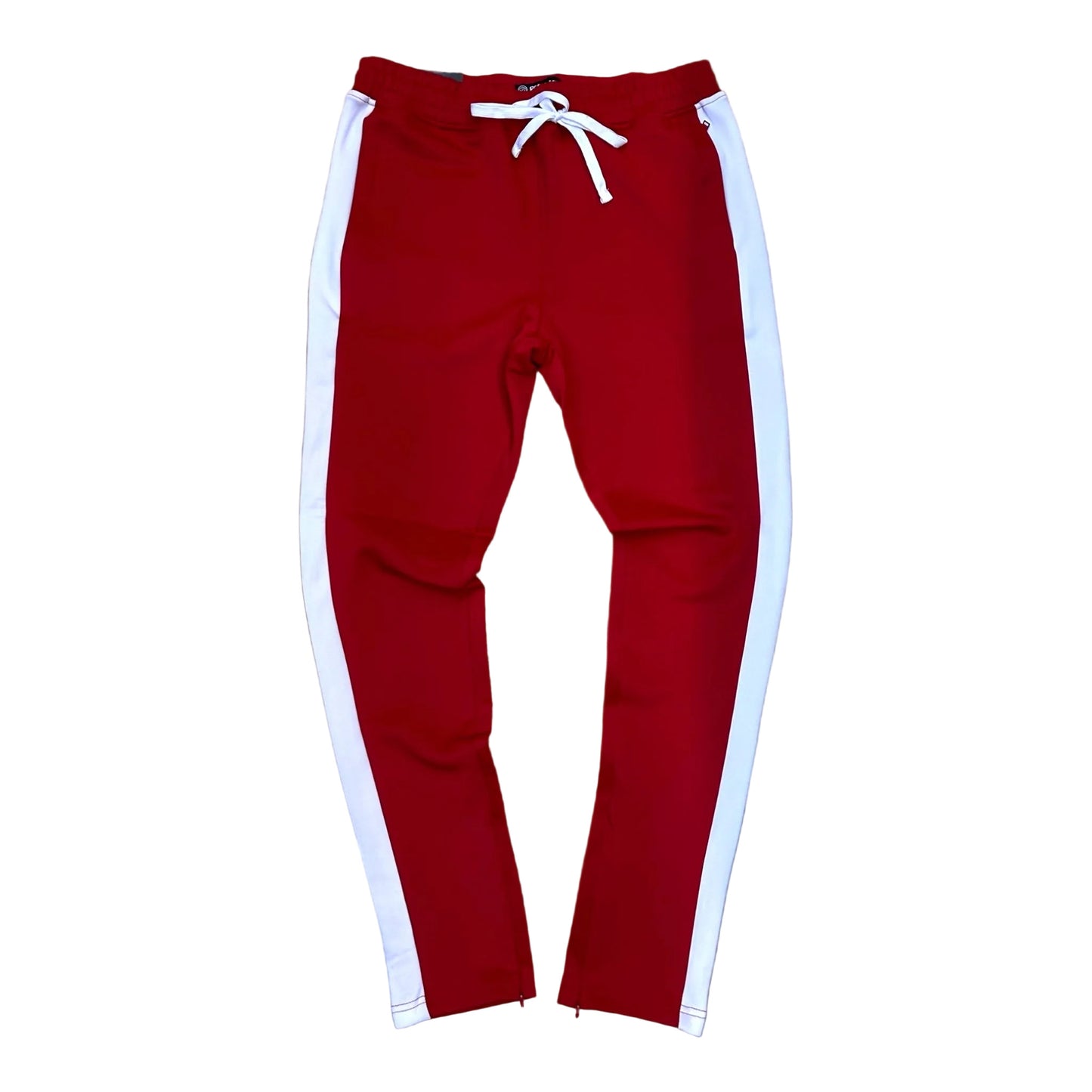 100-401 - Track with Wide Side Stripes and Drawstring Slim-Fit Pant