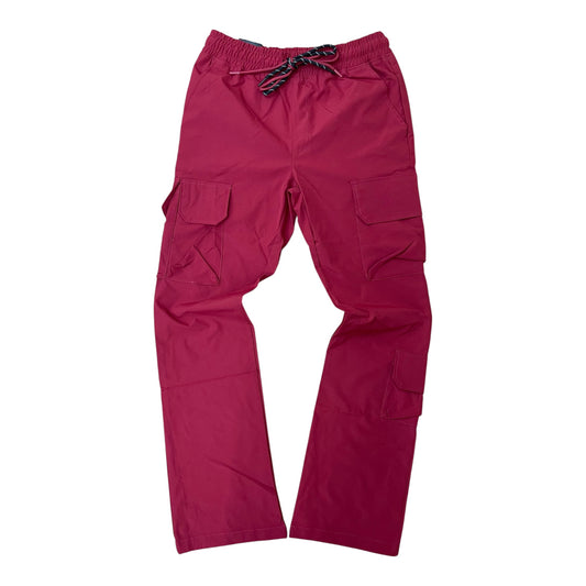 WH-1100-404 - Ripstop Double Cords Nylon Flared Cargo Pants