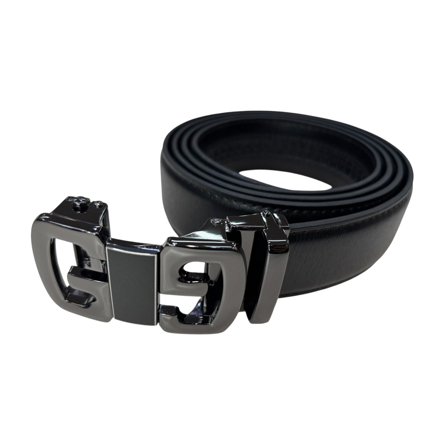 Rivelli Men’s Sleek Adjustable Belt with Latch Buckle