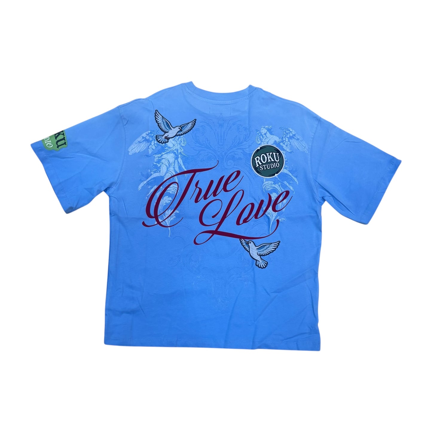 WH-RK1482123 - Devotion Faded Boxy Graphic T-Shirt