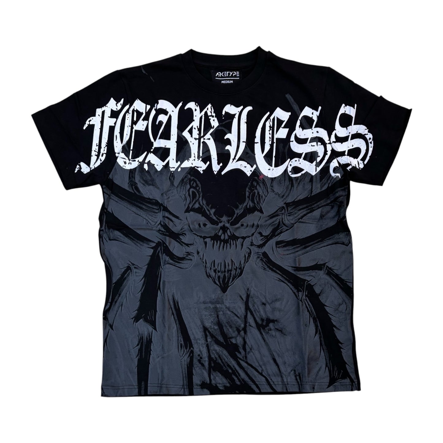 T604 - Fearless Spider Regular-Fit T-Shirt