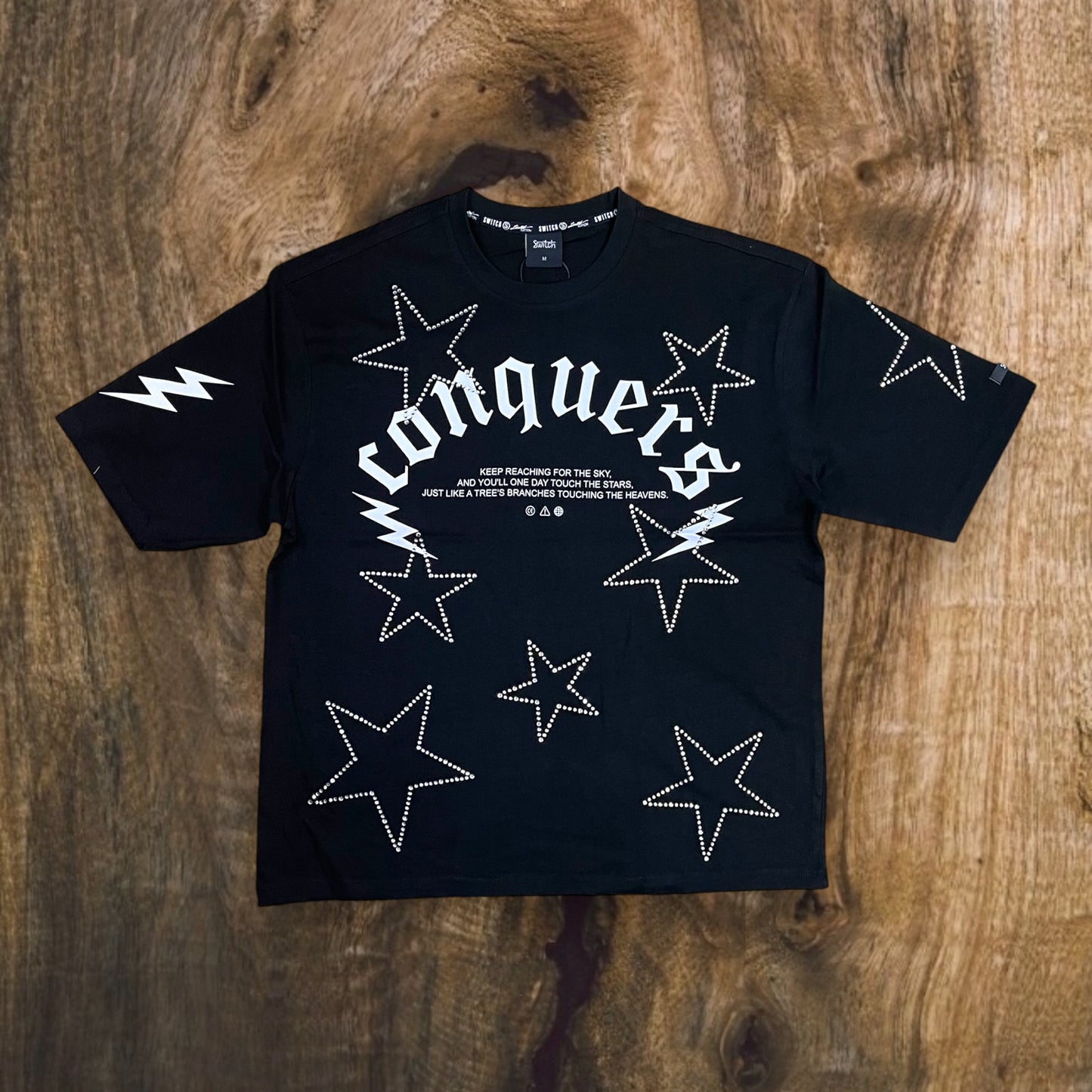 SS5115 - Conquers Boxy Graphic T-Shirt