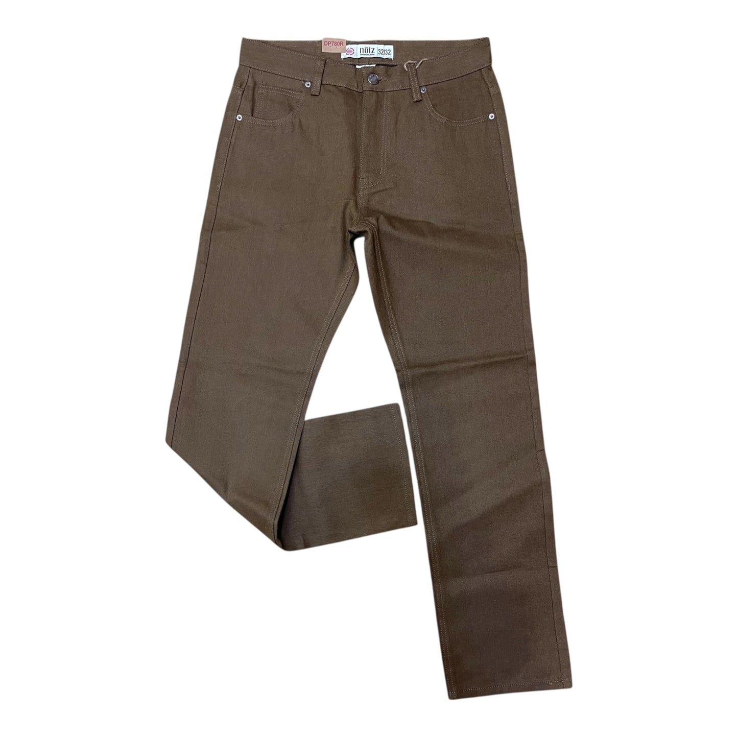 DP780 - Basic color Denim Relaxed-Fit Pants