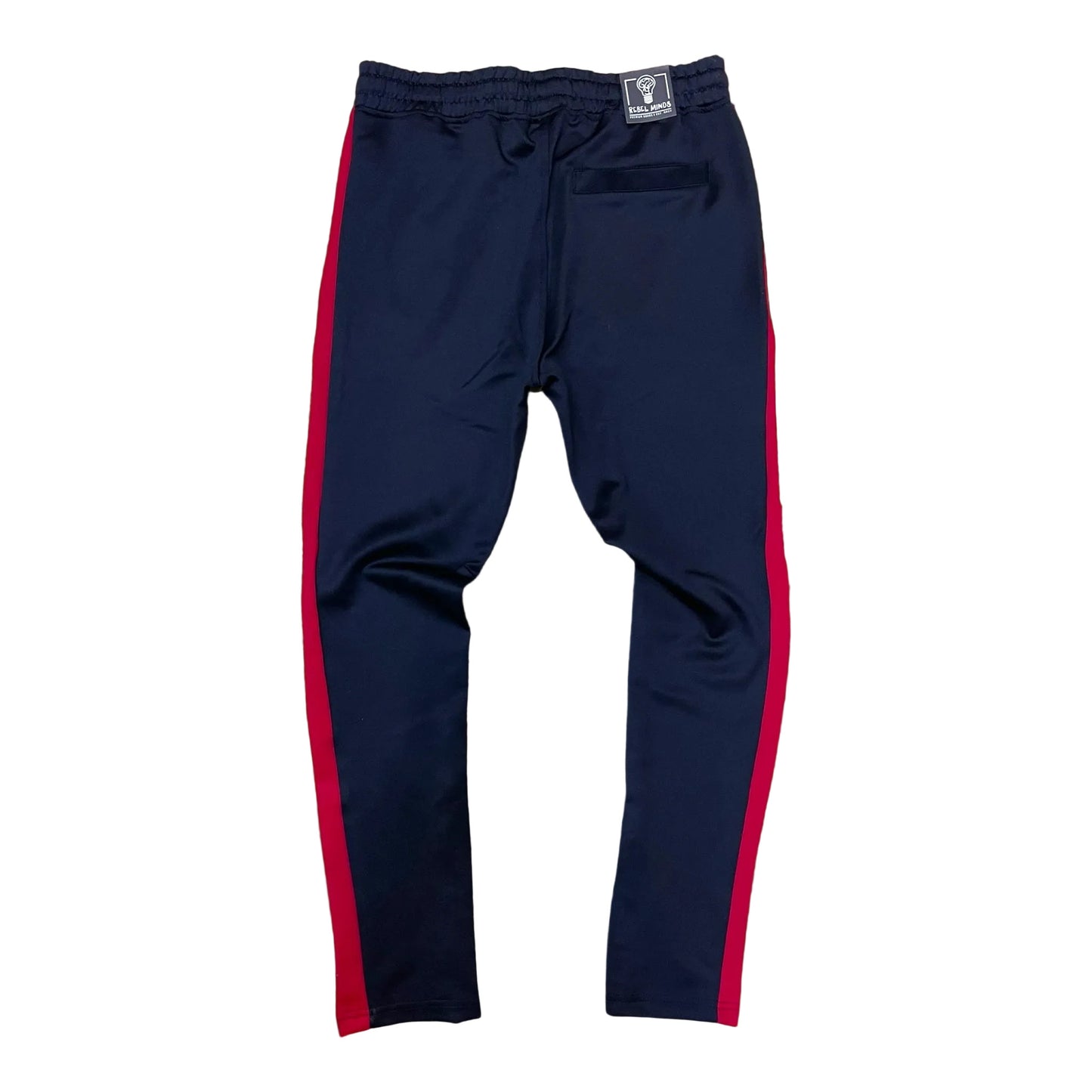 100-401 - Track with Wide Side Stripes and Drawstring Slim-Fit Pant