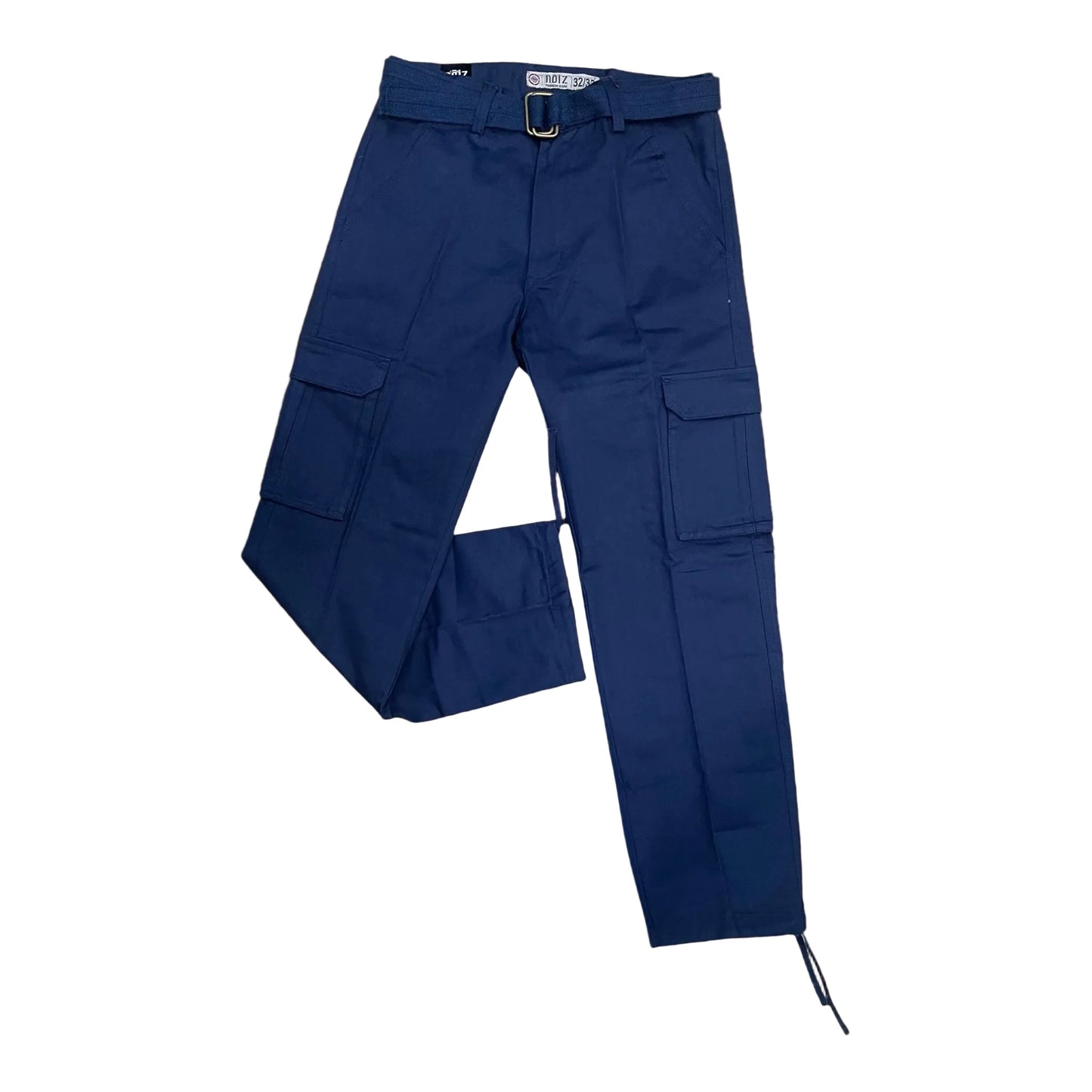 KP610X - Big Men's Basic Twill Cargo Pocket Straight-Fit Pants