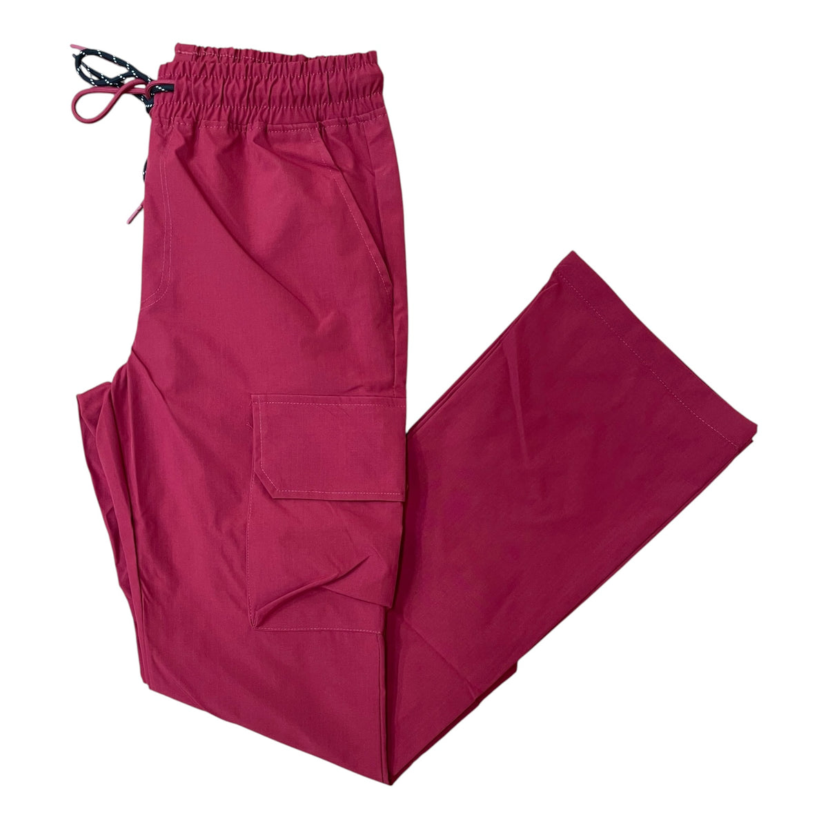 WH-1100-404 - Ripstop Double Cords Nylon Flared Cargo Pants