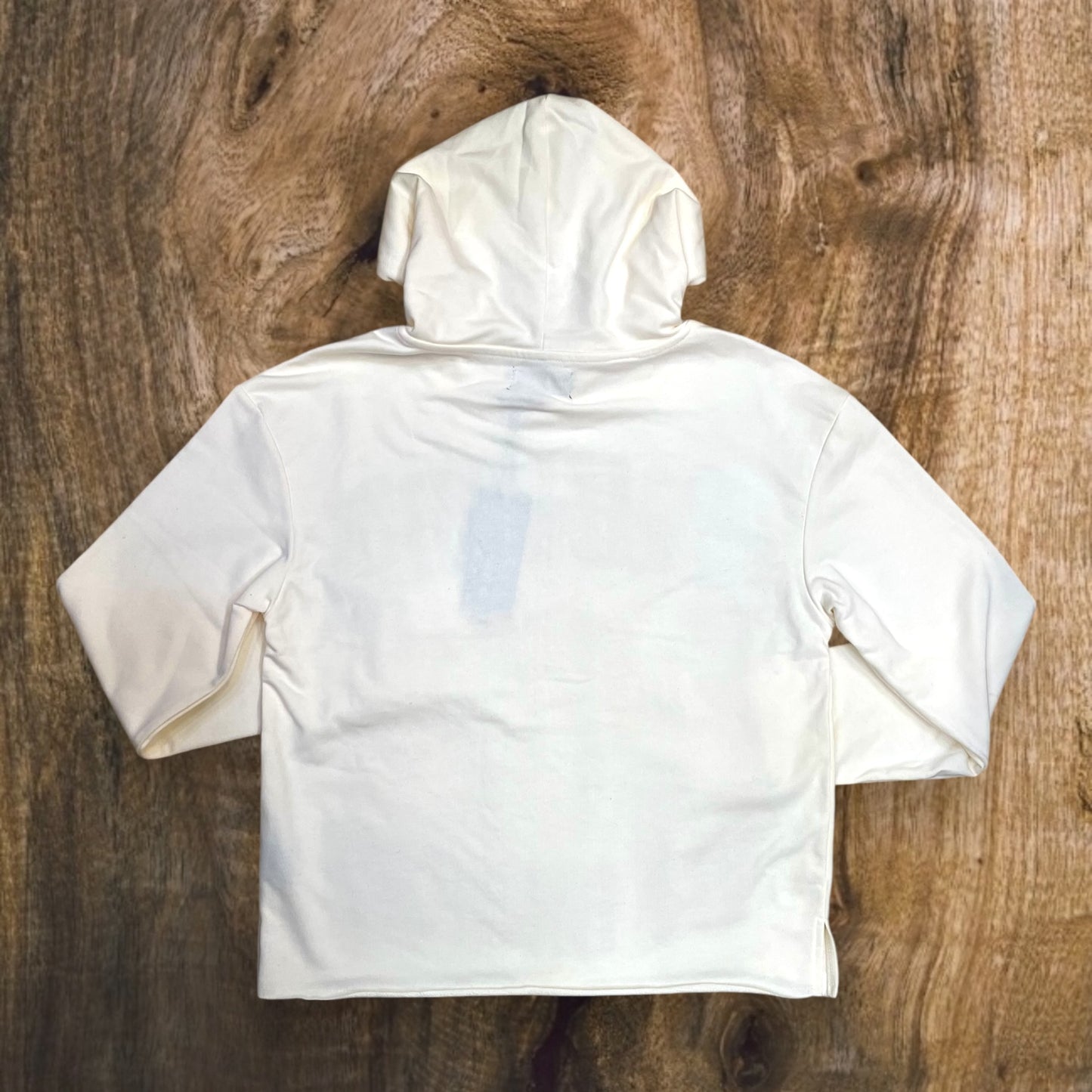FB2541 - Bruised Not Broken Rhinestone Graphic Cropped Hoodie