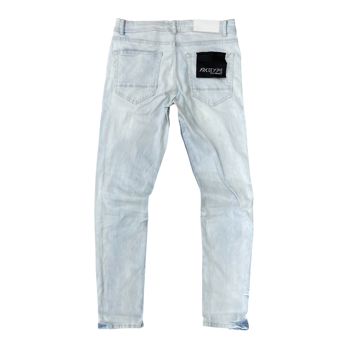 WH-P556 - True Rip & Repair Slim-Fit Stretch Jeans