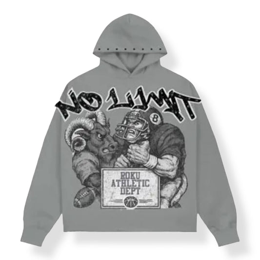 RK5481785 - NO LIMIT Cropped Fleece Hoodie