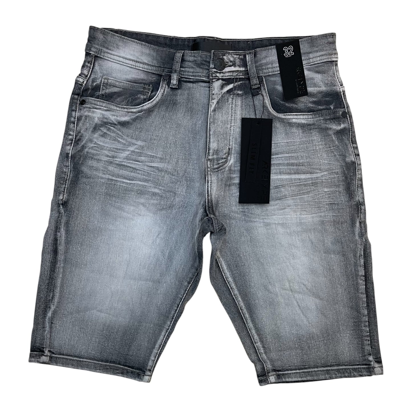 WH-SC03 - Core Whisker Denim Slim-Fit Stretch Shorts