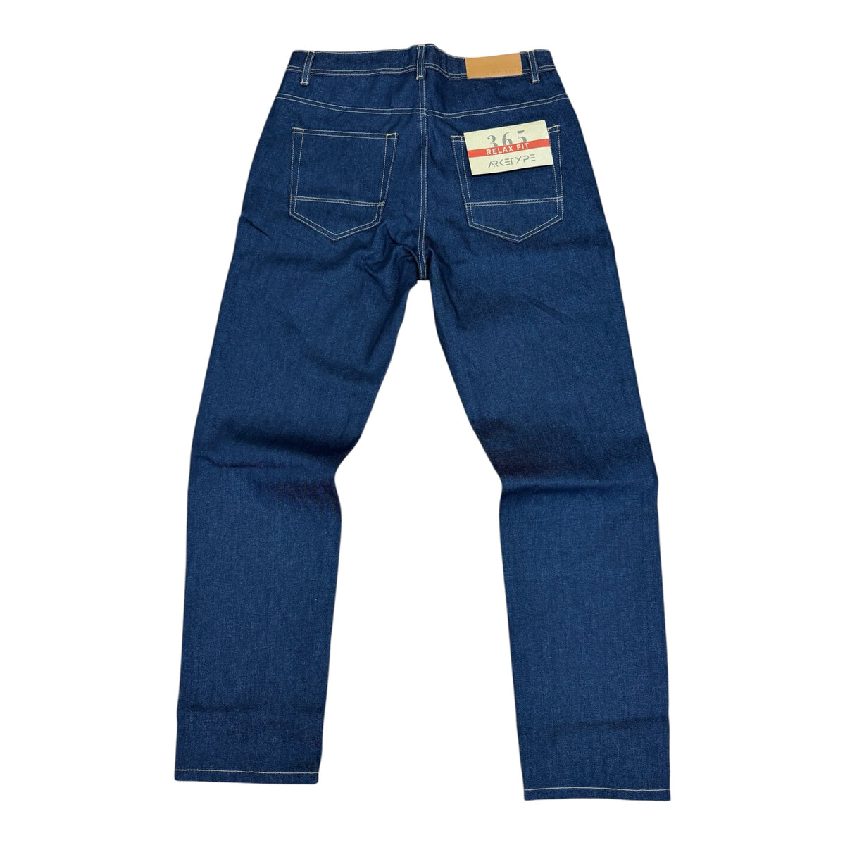PC01 - Basic Whisker Relaxed-Fit Jeans