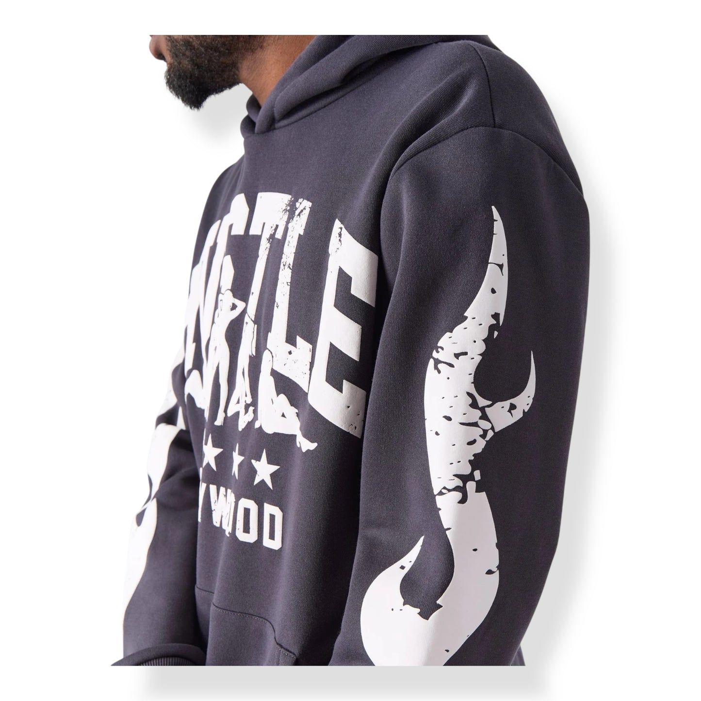 RS5-146 - HUSTLE Graphic Hoodie