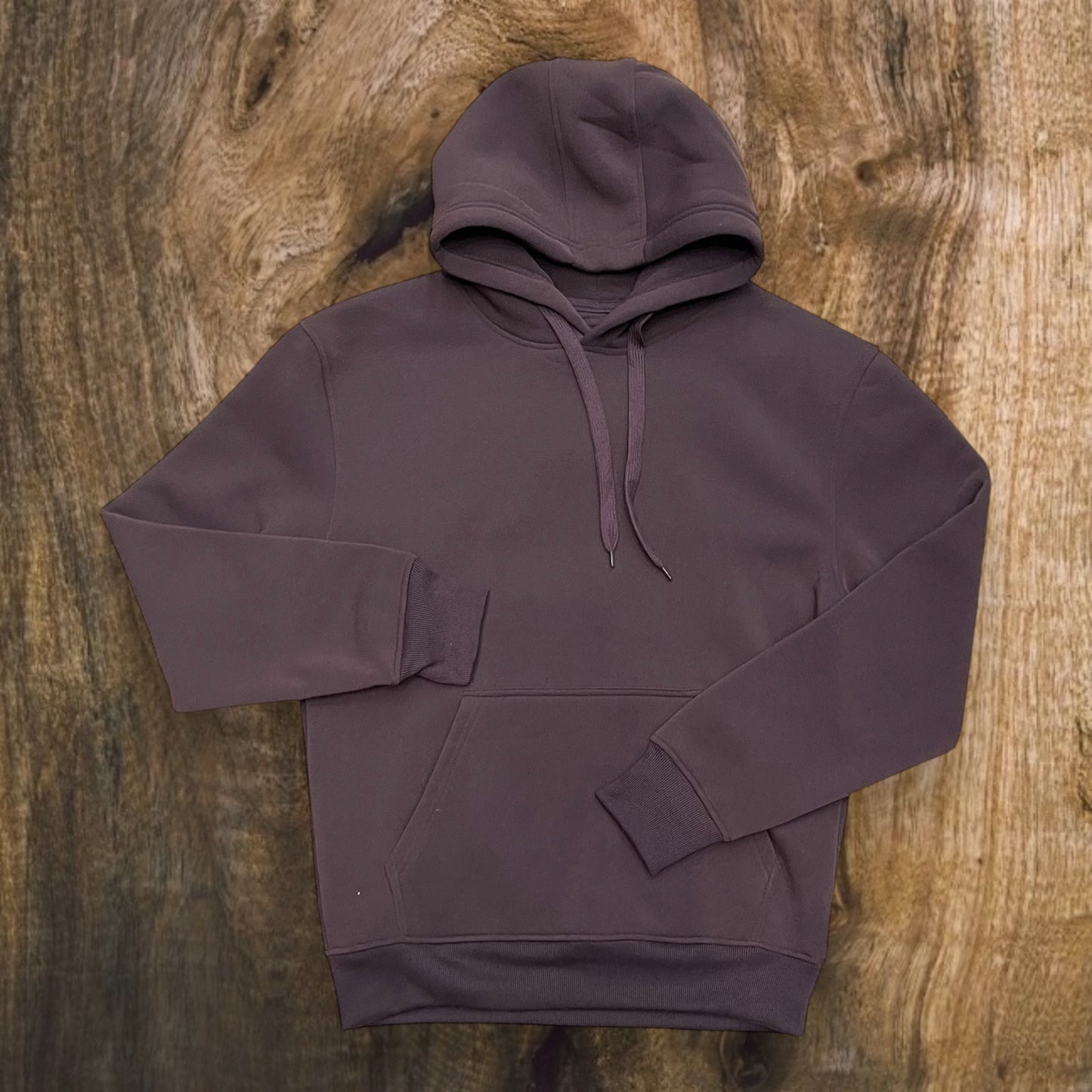 FT201 - Core Plain Fleece Pullover Regular-Fit Hoodie