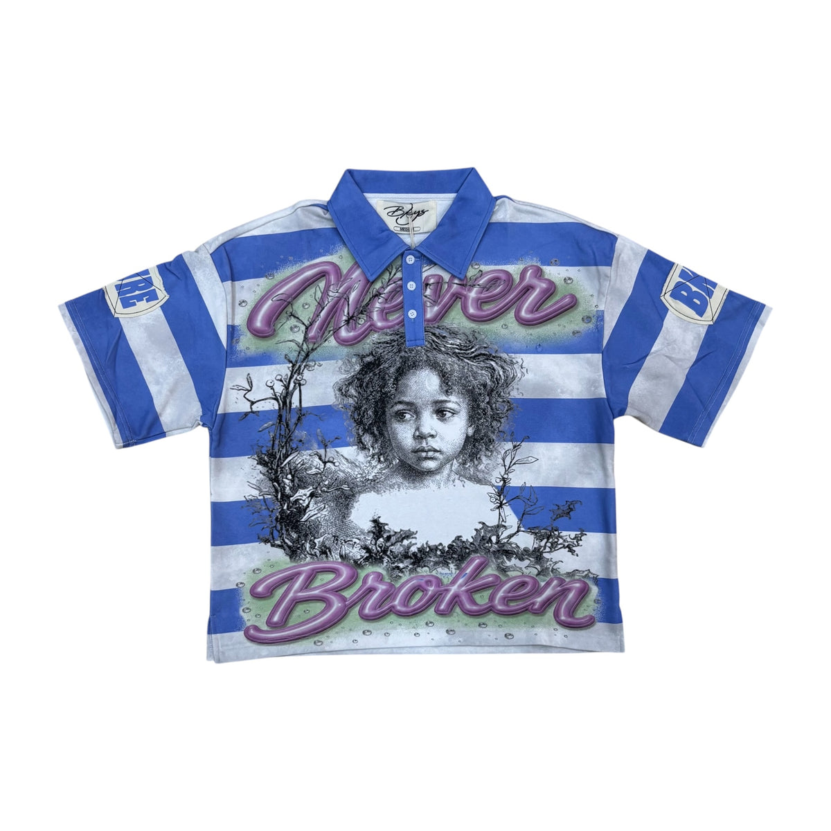 WH-CP1682 - Never Broken Polo Boxy Shirt