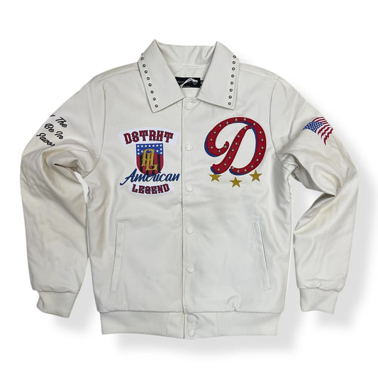 DF5504 - American Legend PU Body/Direct Embo Varsity Jacket