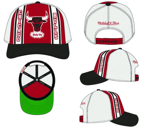 Sh20032 - Bulls Retro Trucker Snapback