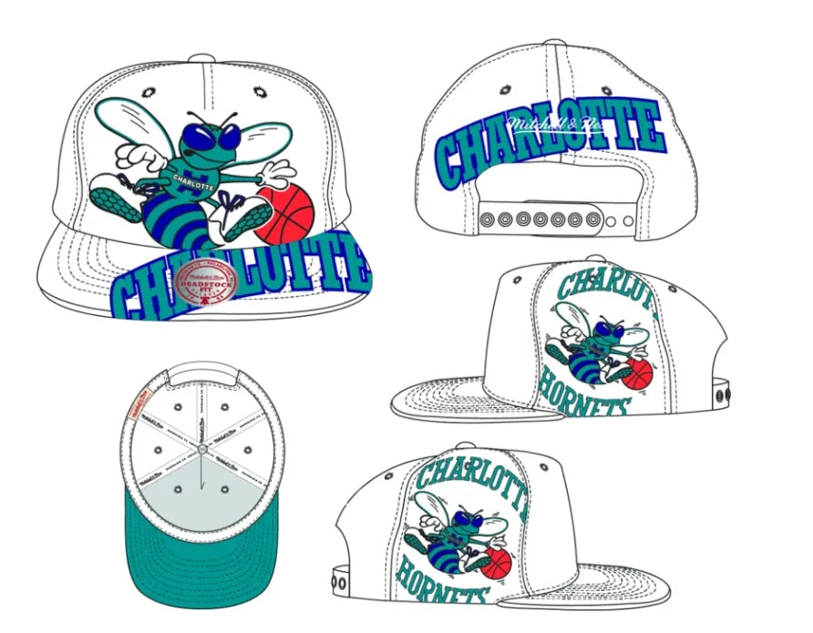 Sh22024 - CLT Hornets Snapback