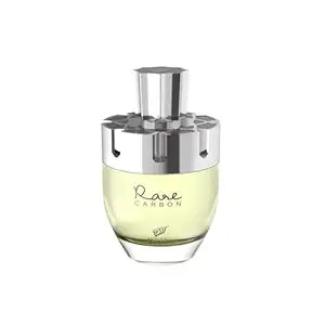 Afnan Rare Carbon for Men Eau de Parfum Spray, 3.4 Ounce