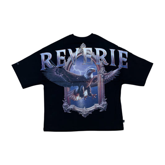 SM6128 - Reverie with Studs Boxy Graphic T-Shirt