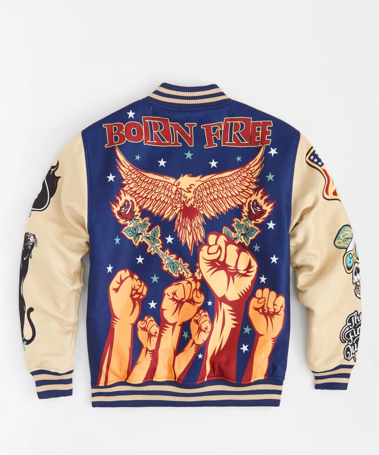 RER5-001 - Born Free Varsity Jacket