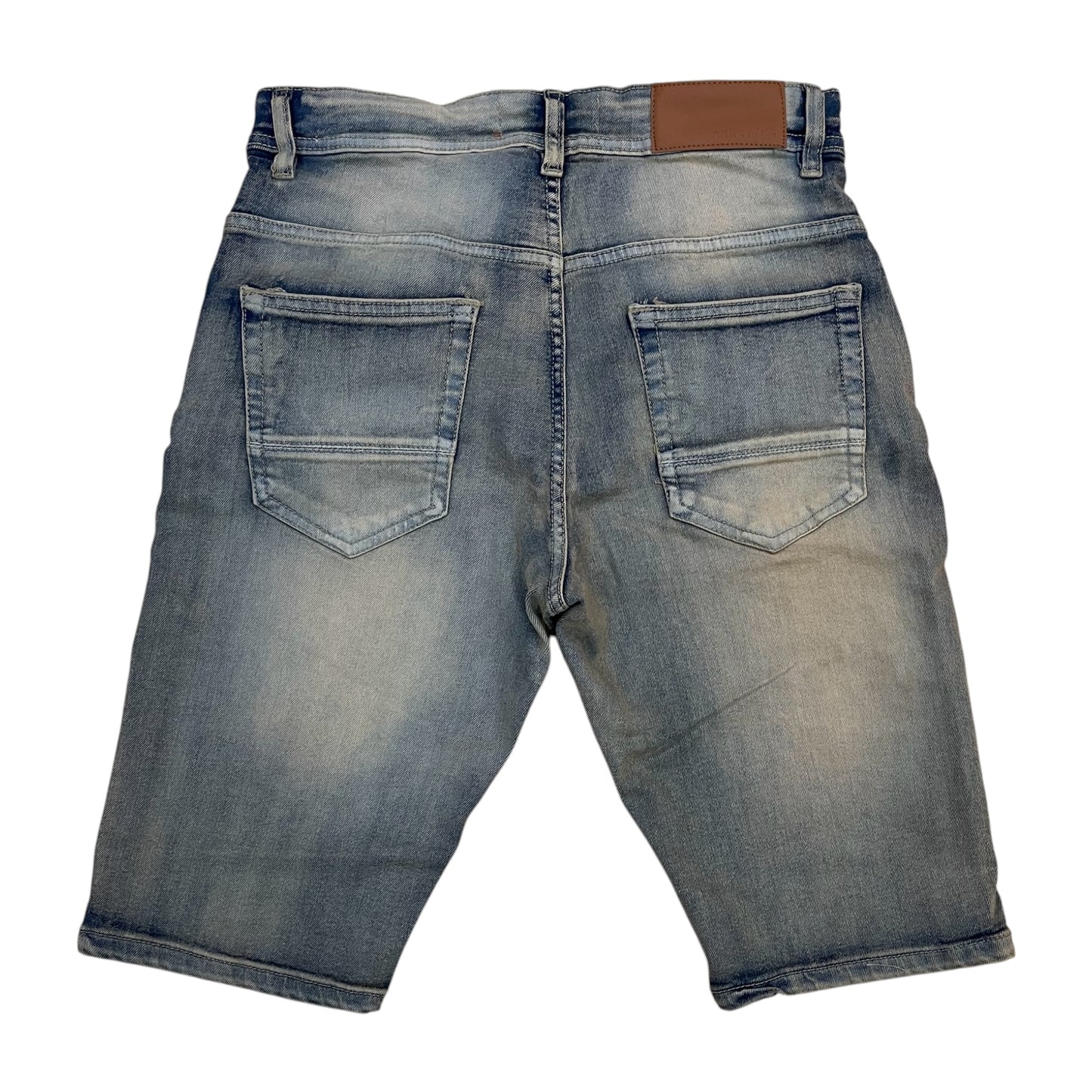 WH-SC03 - Core Whisker Denim Slim-Fit Stretch Shorts