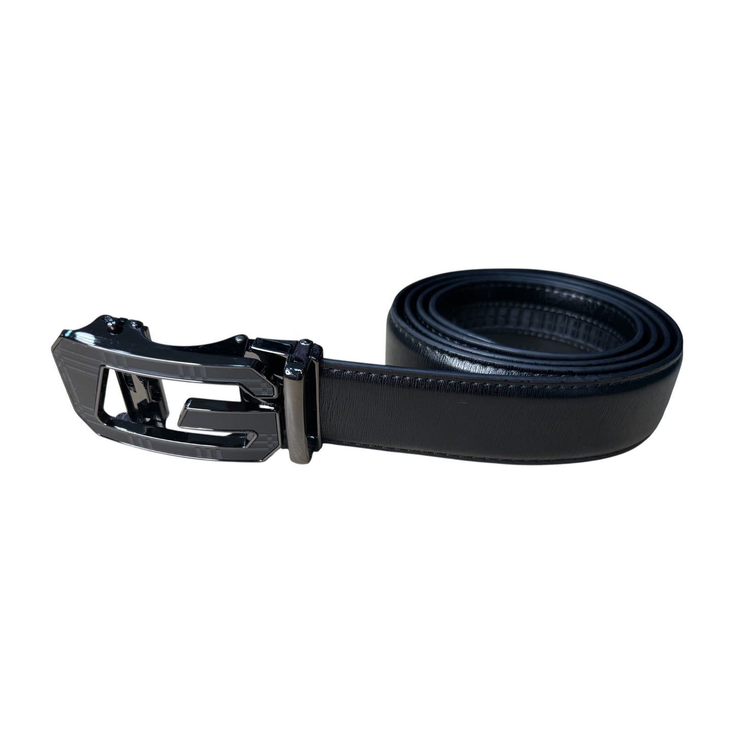 Rivelli Men’s Sleek Adjustable Belt with Latch Buckle