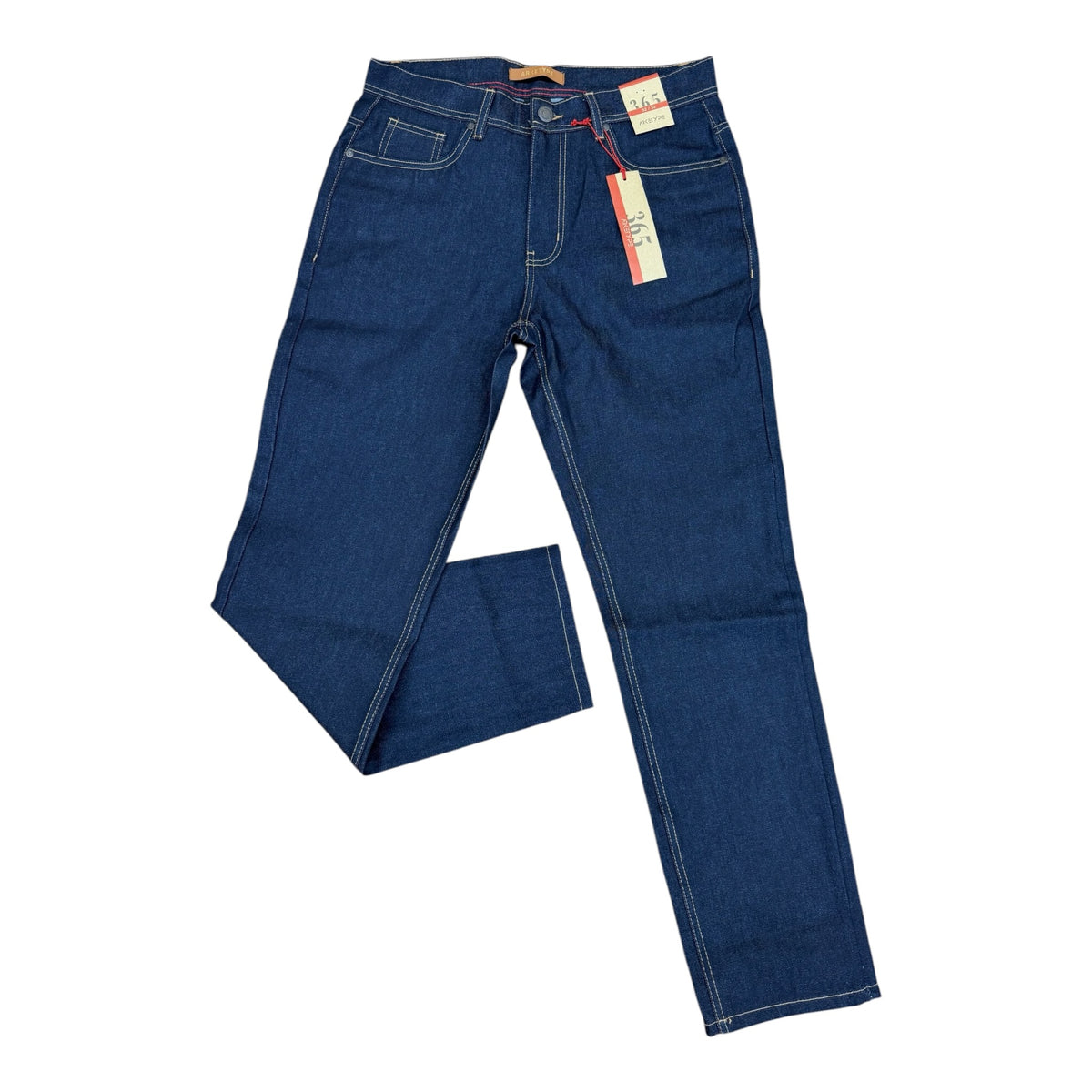 PC01 - Basic Whisker Relaxed-Fit Jeans