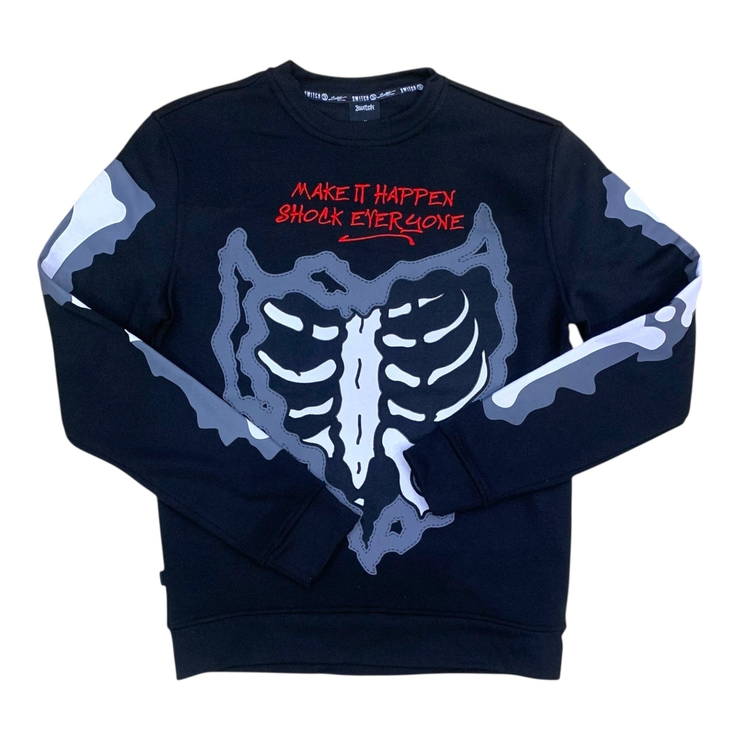 SF4214 - Make It Happen Shock Everyone Crewneck Fleece