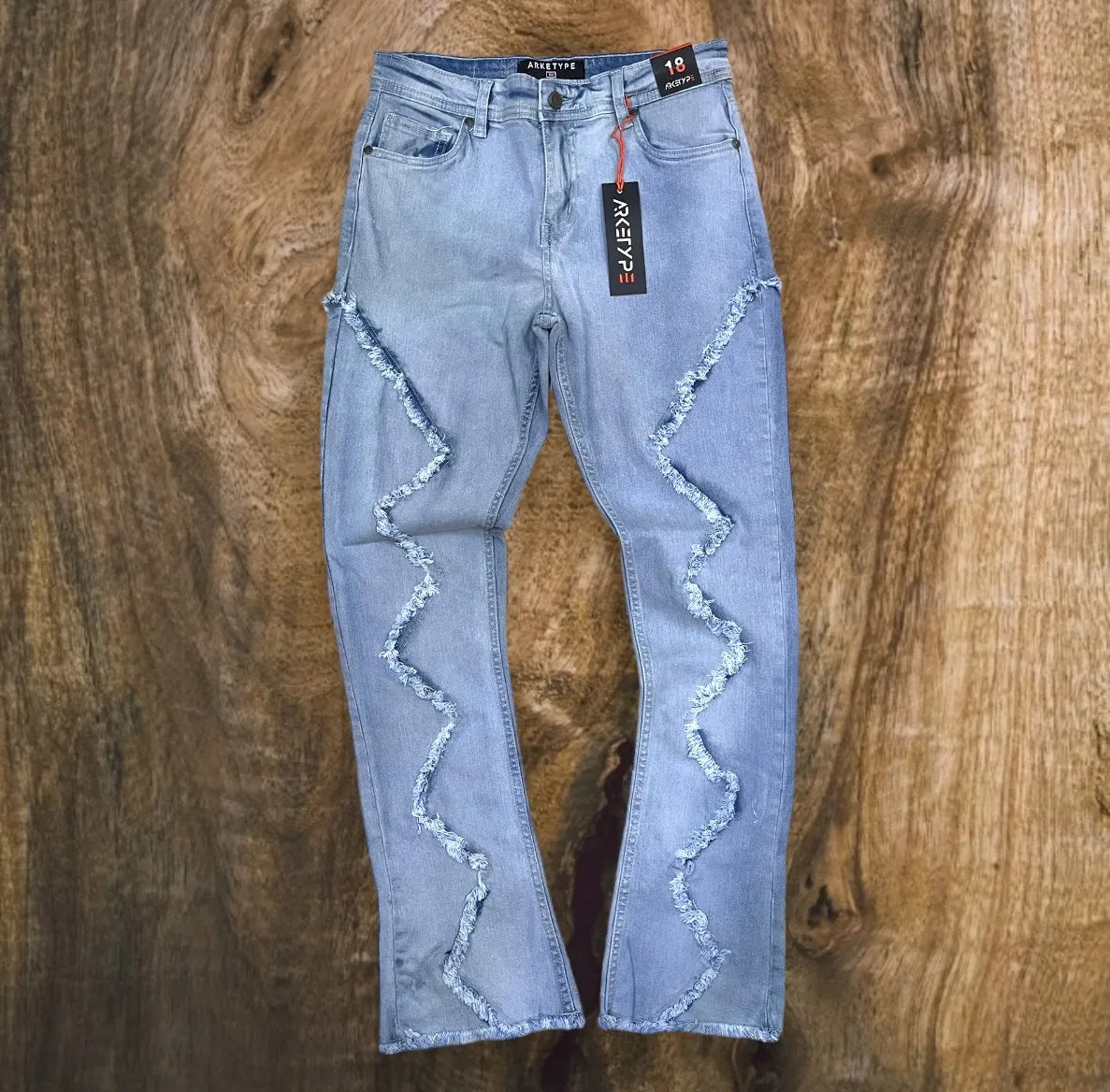 P484K - Rush Hour Stacked Jeans Boys