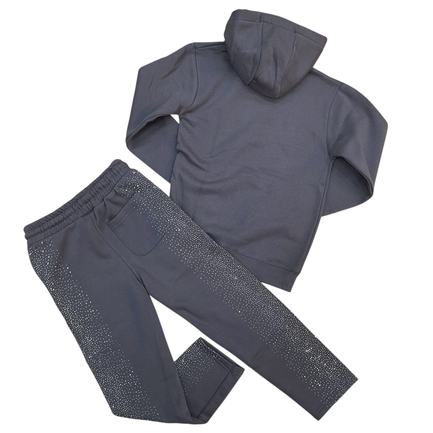 FS573K - Boy's/Kids Saint Rhinestone Pullover Fleece Set