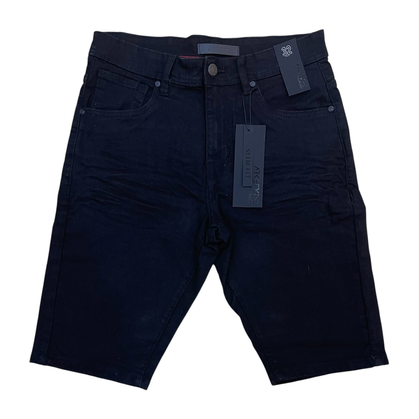 WH-SC03 - Core Whisker Denim Slim-Fit Stretch Shorts
