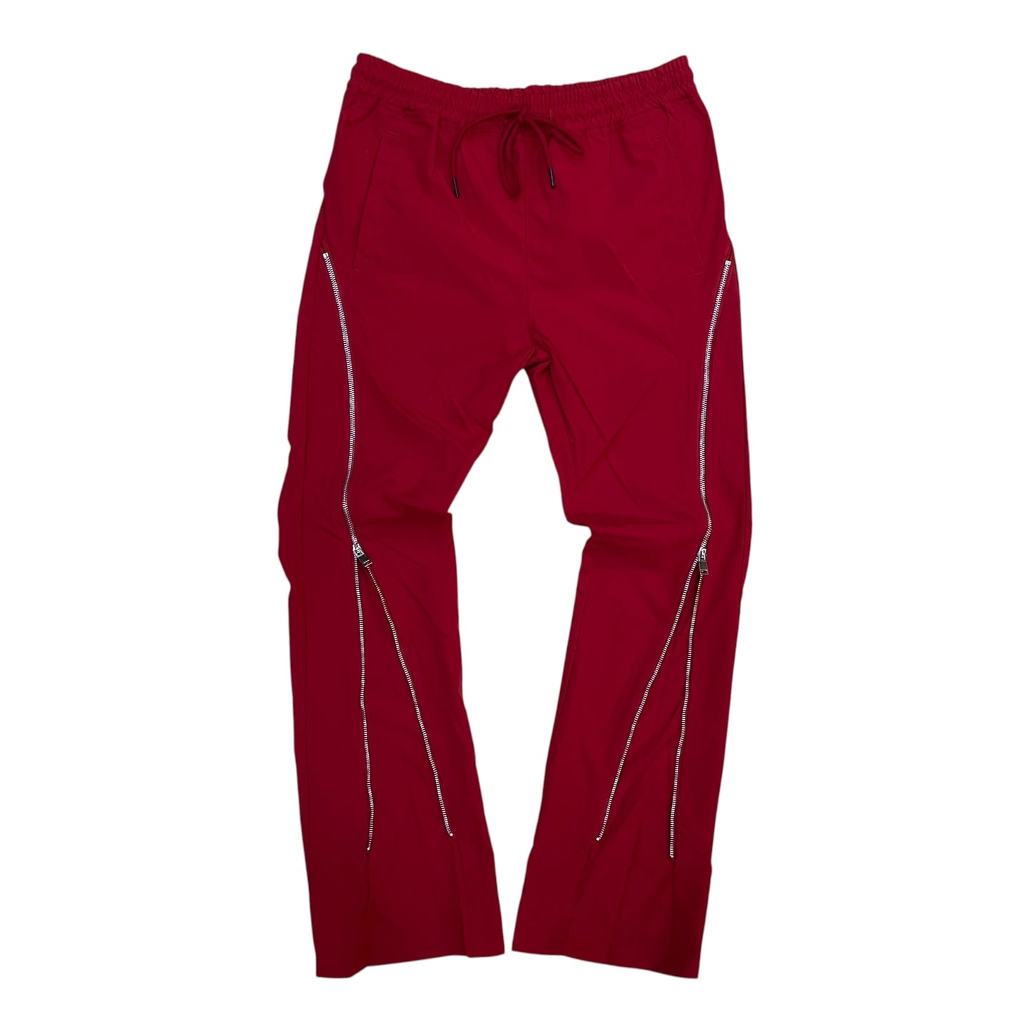 WH-610-14401 - Zippered n Layered  Slim/Stacked Windbreaker Pants
