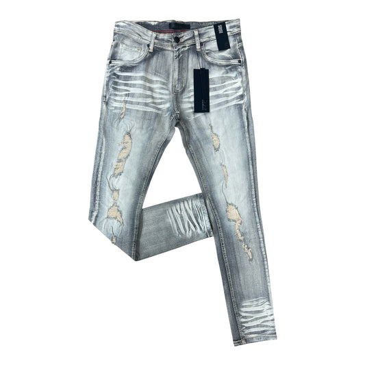 PC03 - Core Ripped Slim-Fit Stretch Jeans
