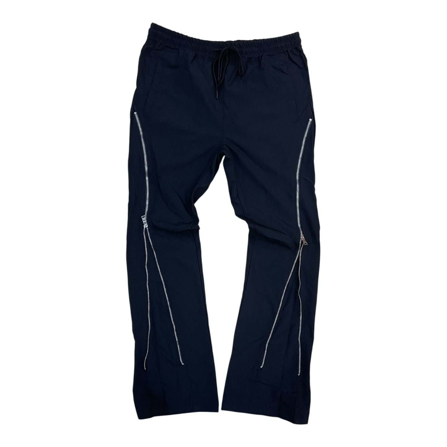 WH-610-14401 - Zippered n Layered  Slim/Stacked Windbreaker Pants