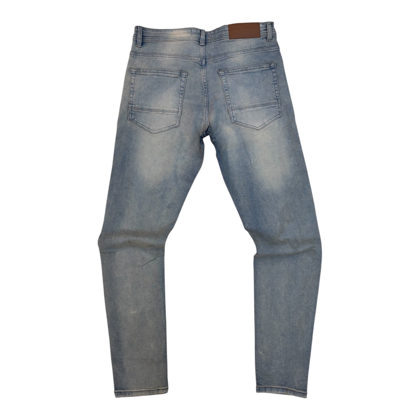 WH-P607 - Ricky Essential Ripped Slim-Fit Stretch Jeans