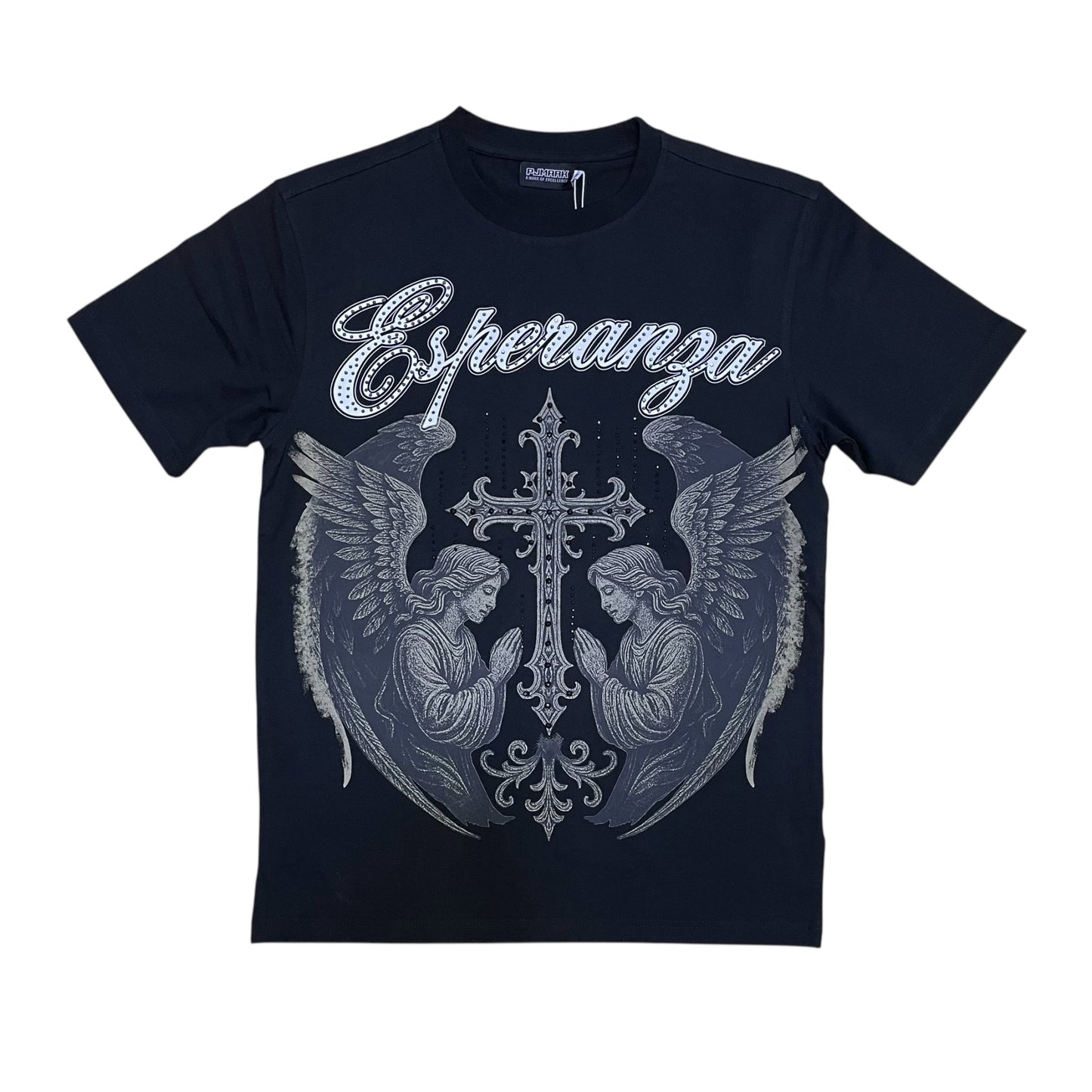 T2614 - Esperanza Rhinestones Graphic T-Shirt
