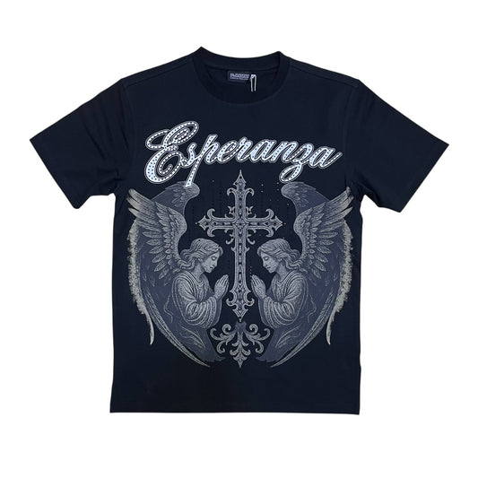T2614 - Esperanza Rhinestones Graphic T-Shirt