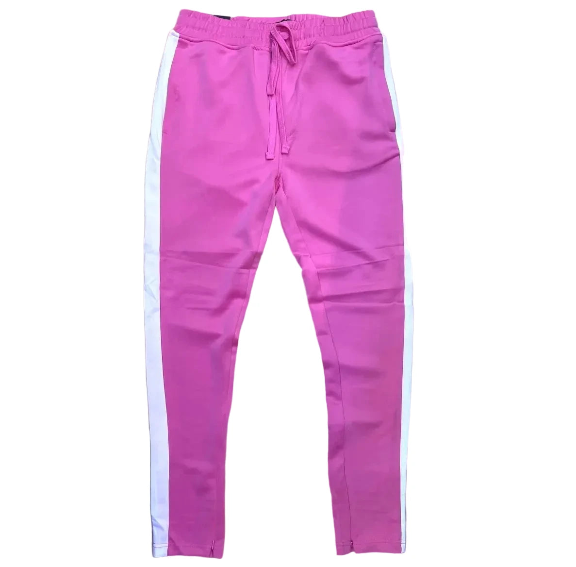 100-402 - Track with Wide Side Stripes and Drawstring Slim-Fit Pant