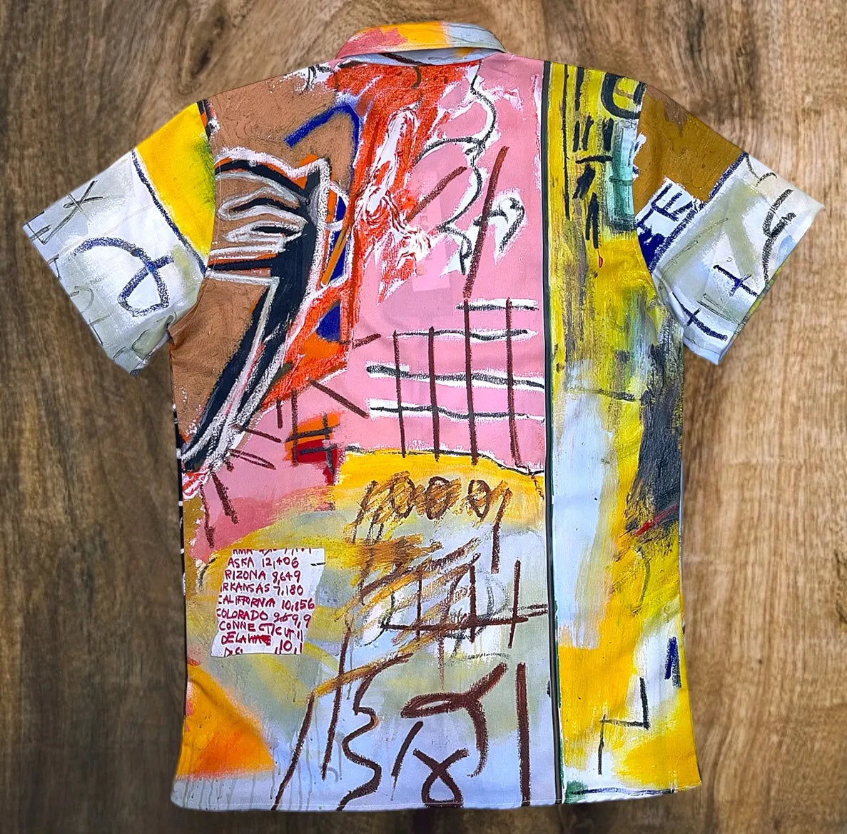 JMB-06 - S/S SHIRT BASQUIAT AOP