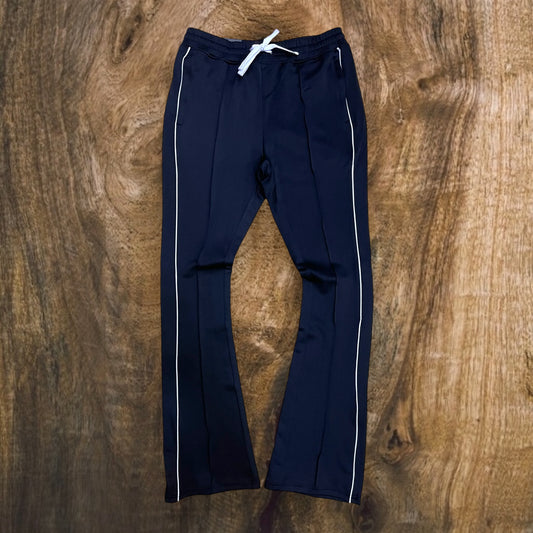 100-470 - Track Stacked Fit Pants (Black)